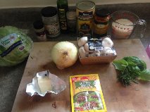 Lettuce wrap ingredients