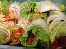 Cabbage Kimchi Rolls